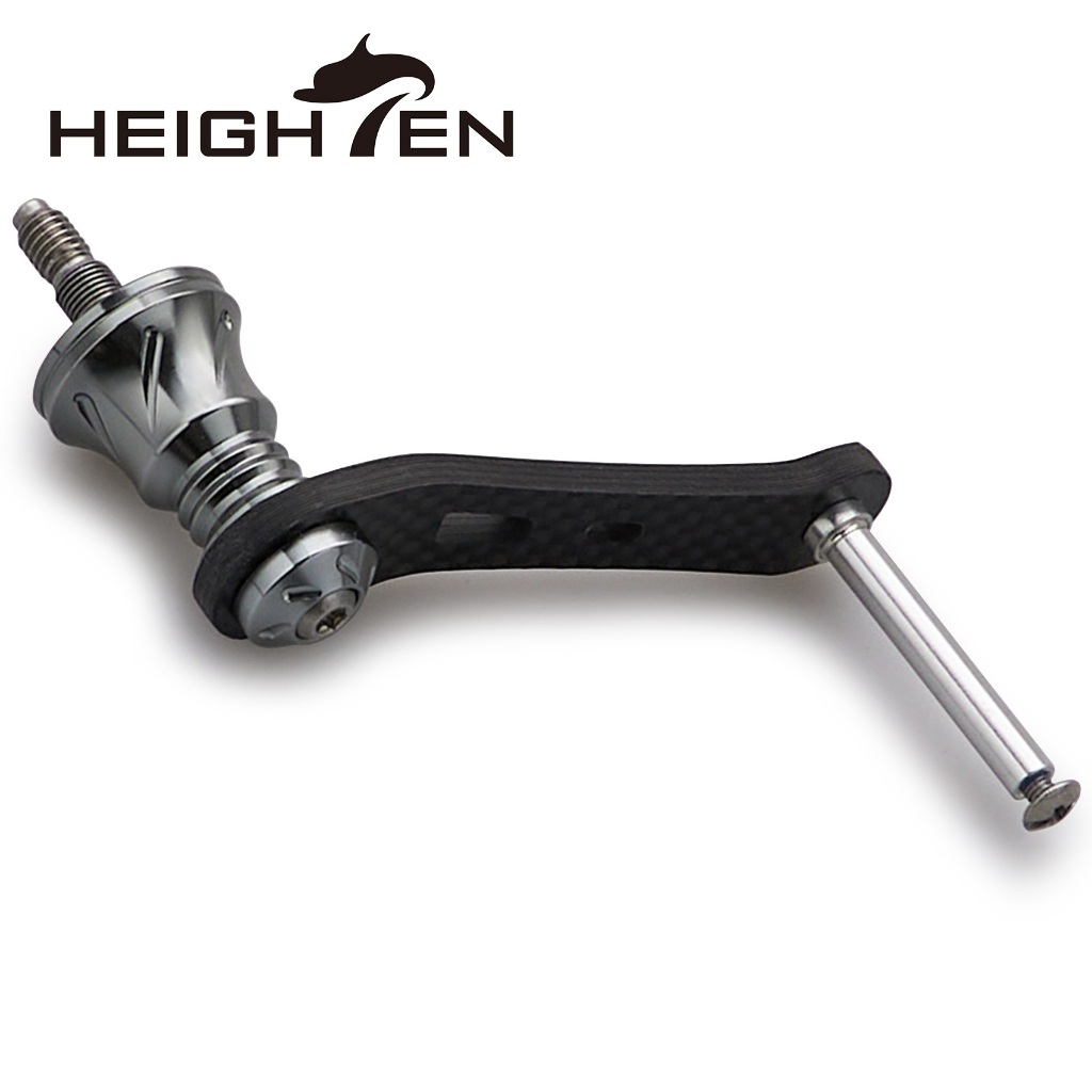 ด้ามจับรอกคาร์บอน HEIGHTEN 42 มม. (ลูกบิดไม่มี) สําหรับรอกหมุน Shimano และ Daiwa