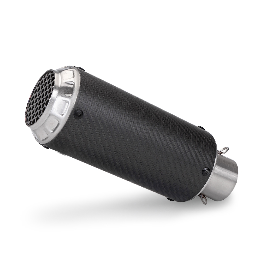 51mm Universal รถจักรยานยนต์ท่อไอเสีย sc Muffler สําหรับ Z800 900 Z1000 CBR600 MT07 MT09 C28 S1000RR CBR500