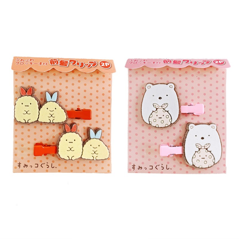 Sumikko Gurashi กิ๊บติดผม Flocking Limited Edition น่ารักผม Pins และคลิป Headwear เครื่องประดับผมสําหรับผู้หญิงสาว