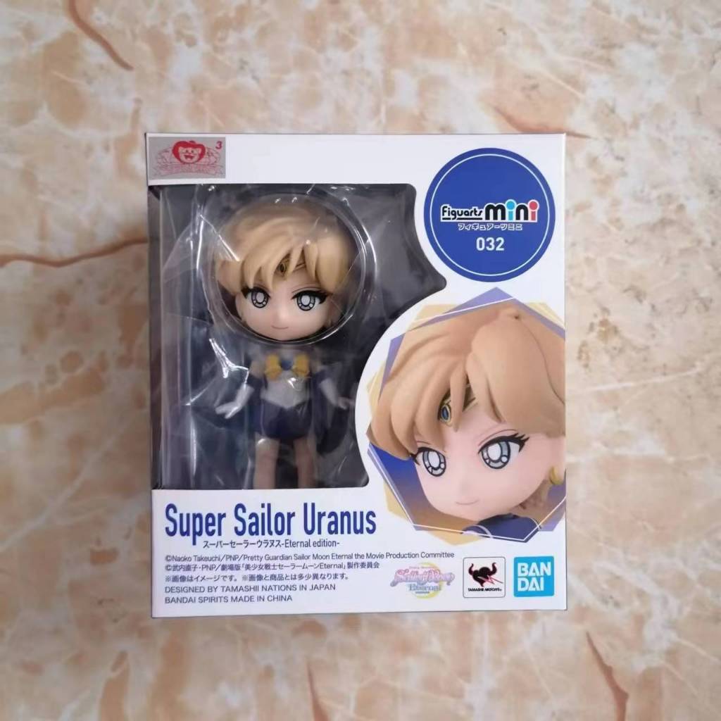 Bandai Figuarts mini Super Sailor Moon S Uranus Uranus Haruka รุ ่ น Q เคลื ่ อนย ้ ายได ้