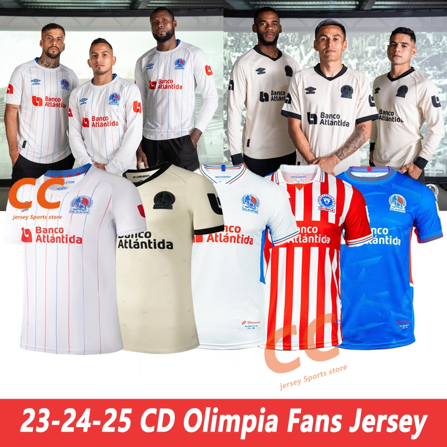 Cd Olympia ฟุตบอลเสื้อฟุตบอลเสื้อกีฬาเสื้อ 2023-24-25 แฟนรุ่นคุณภาพสูง