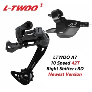 Ltwoo A7 10 ความเร็วด้านหลัง Derailleur Trigger Right Shifter Lever สําหรับอะไหล่จักรยานเสือภูเขา Mt