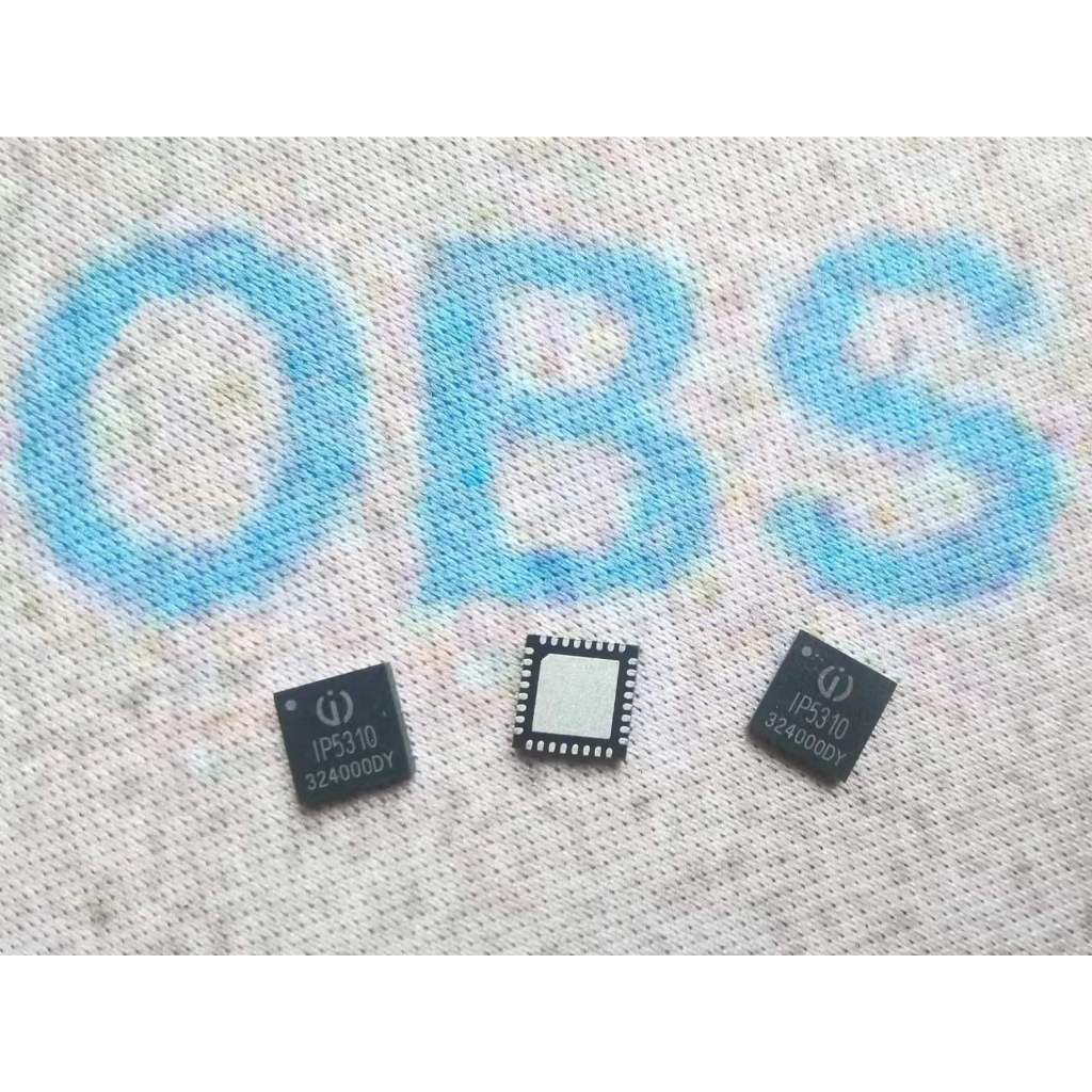 ((5 ชิ้น) IP5310 QFN-32 3A ชาร์จ 3.1A Discharge Integrated TYPE _ C Protocol Power Bank