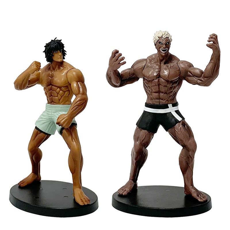 18-19 ซม.ญี่ปุ่นอะนิเมะ Kengan Ashura รูป Tokita Oma Kure Raian PVC ตัวเลขการกระทําเดสก์ท็อปตกแต่งตุ