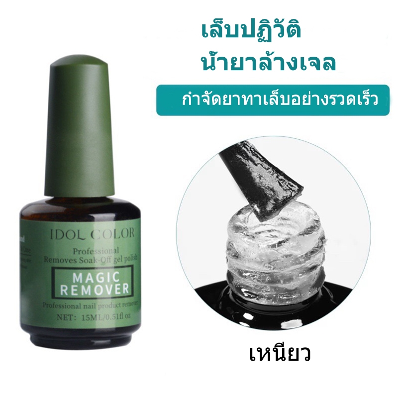 Nail.garden น้ำยาระเบิดสีเจล น้ำยาล้างสีเจล ล้างสีเจล 15ml น้ำยาสลายสีเจลแบบรวดเร็ว หน้าเล็บไม่เสีย ล้างง่าย - รูปที่ 4