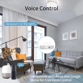 Tuya ZigBee ฮับเกตเวย์บลูทูธหลายโหมดไร้สายสมาร์ทเครื่องใช้ในบ้านรีโมทคอนโทรลสะพานรองรับ Alexa Google Home