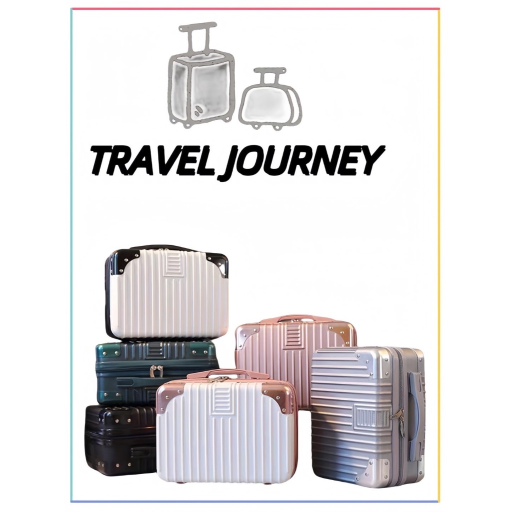 【Mini  Luggage】กระเป๋าเดินทาง กล่องของขวัญ  กระเป๋าเดินทางมินิแบบถือ 14 นิ้ว ขนาดกะทัดรัด พกพาได้ กล่องเก็บของ makeup luggage travel goods