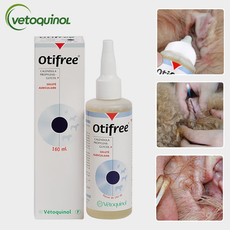 Vetoquinol Otifree for Dogs & Cats 60ml น้ํายาทําความสะอาดหู