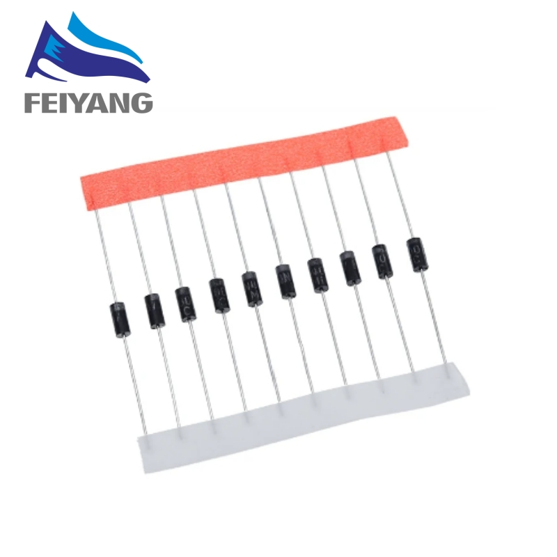 100 ชิ้น/ล็อต 1N4007 4007 1A 1000V DO-41 Rectifier Diode ใหม่เดิม