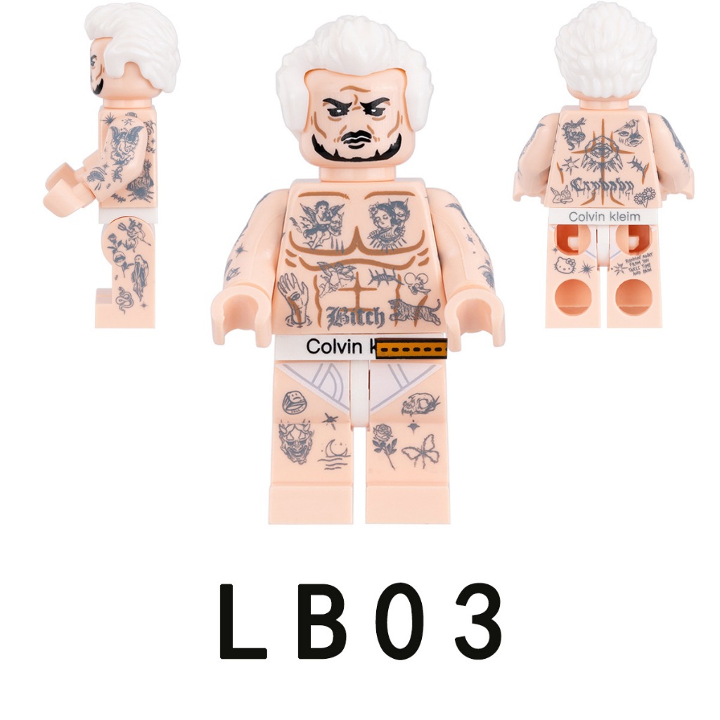 บล็อกของเล่นสักตัวเลขอาคารบล็อกแฟชั่นมินิของเล่นรูป ปอนด์03