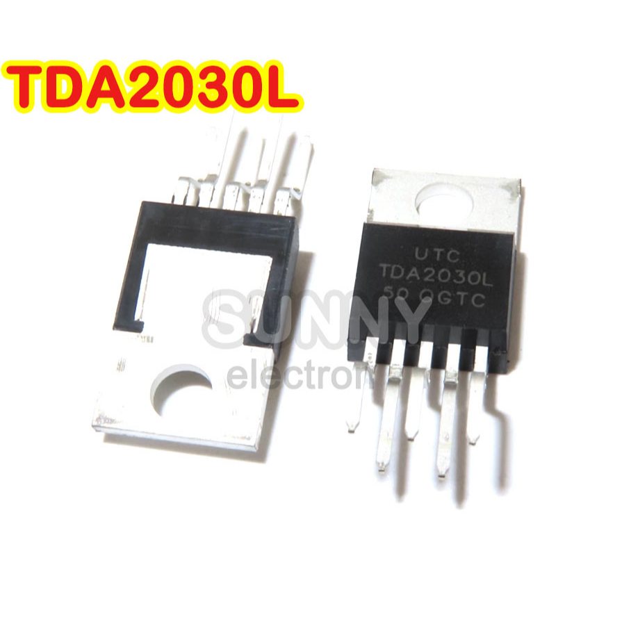 5pcs TDA2030 TDA2030AL TDA2030L TO220-5 เครื่องขยายเสียงวงจร IC