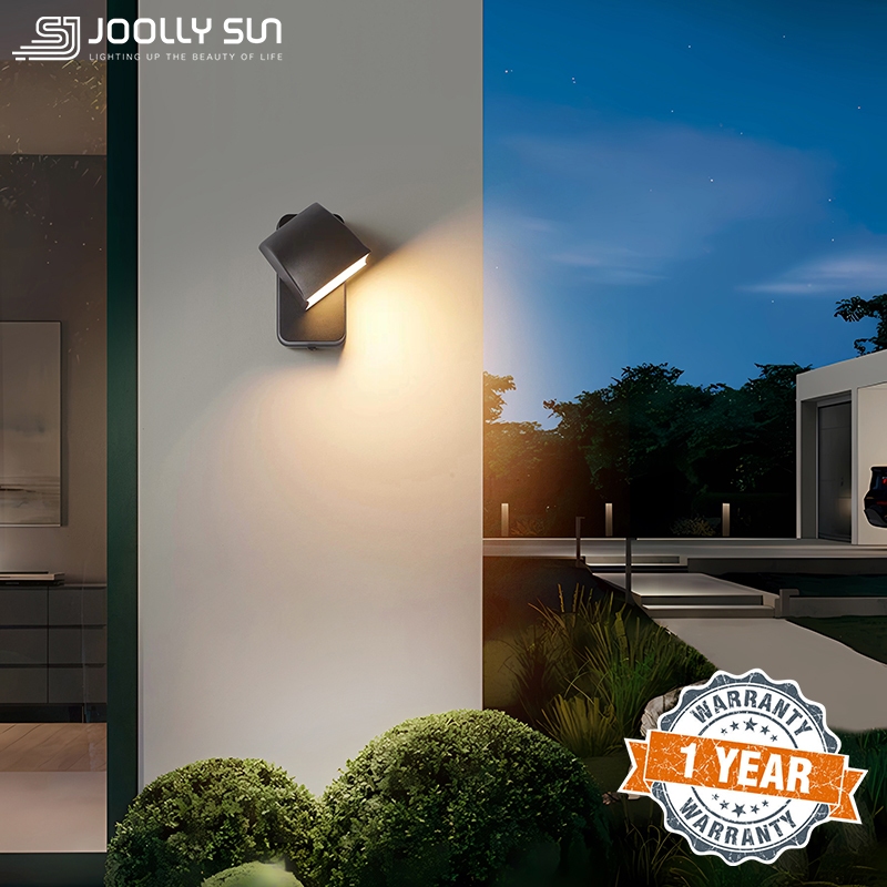 ไฟติดผนัง led กันน้ำ โคมไฟติดผนังภายนอก ไฟหัวเตียง สไตล์นอร์ดิก โมเดิร์น สําหรับตกแต่งสวนกลางแจ้ง