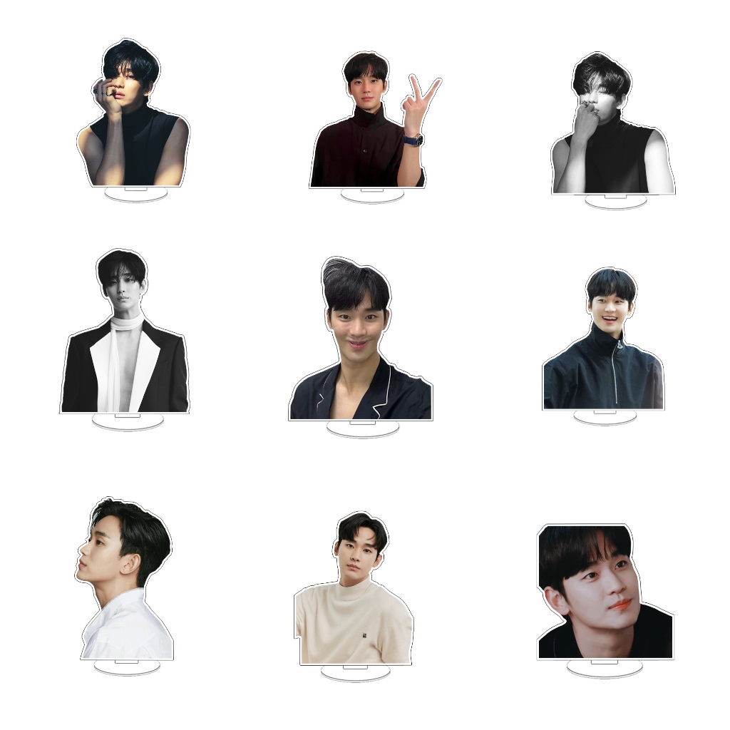Kim Soo Hyun Queen of Tears จี้เป้สะพายหลังอะคริลิคแบบยืน