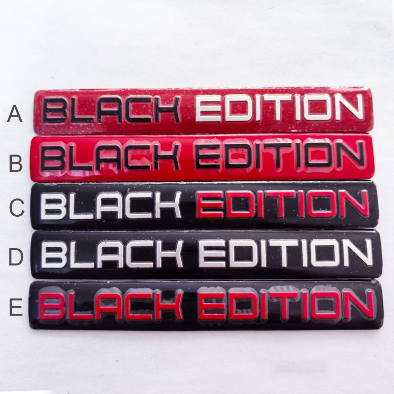 1 x อลูมิเนียม Limited EDITION รุ่นพิเศษโลโก้ตัวอักษรรถ Auto ตกแต่งป้ายสัญลักษณ์สติกเกอร์รูปลอกสําหรับ Universal Limited Speical
