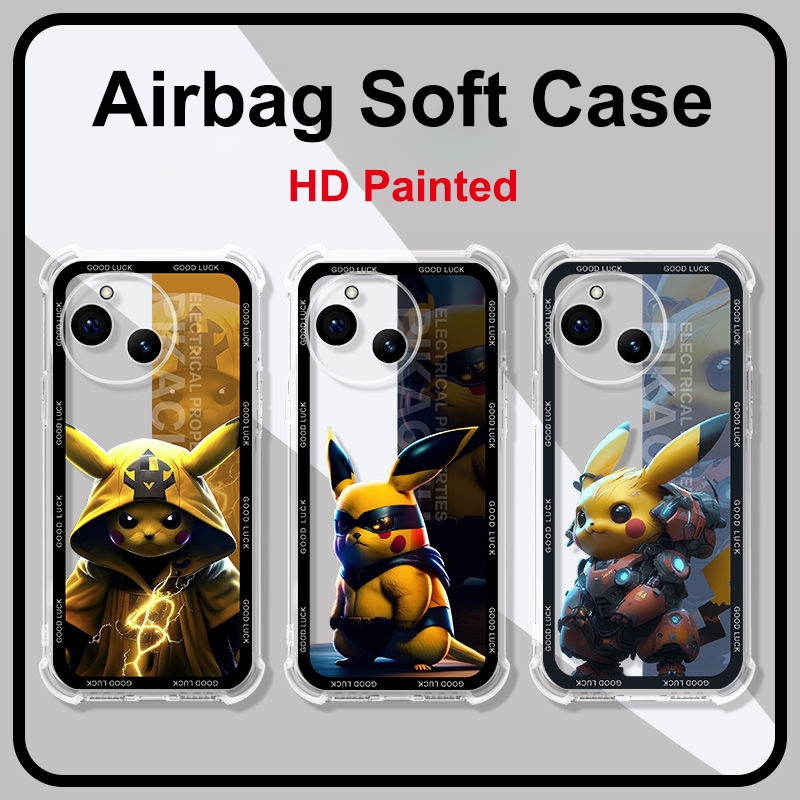 สําหรับ Sharp Aquos R9 เสริมมุม Soft TPU กันกระแทกถุงลมนิรภัยสําหรับ Sharp Aquos R8 Pro HD ทาสีสําหร