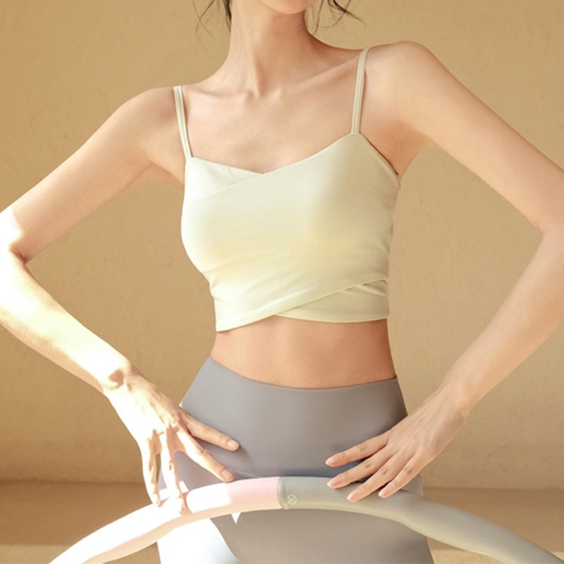 Aninas ชุดชั้นในโยคะแบบถอดได้ป้องกันการกระแทกโยคะสวมความงามกลับ lulu camisole bra ผู้หญิงชั้นนํา