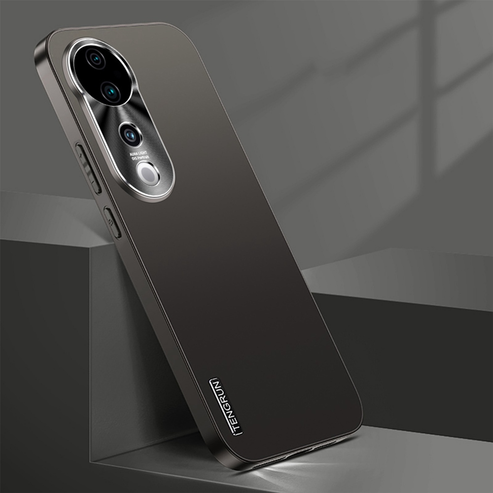 Slim Casing Vivo V40 Pro Case Frosted Hard PC Cover Metal Lens Protection Mobilephone Protector