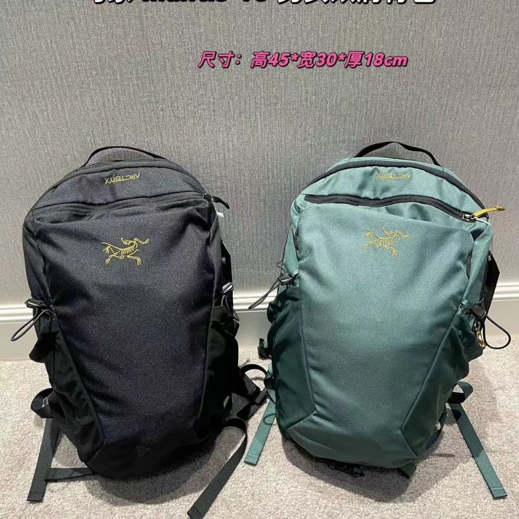 Arcteryx Arc Teryx Mantis16L กระเป๋าเป้สะพายหลังน้ําหนักเบาผู้ชายและผู้หญิงกระเป๋าเป้สะพายหลังเดียวก