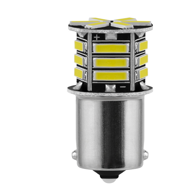 2 ชิ้น 12 โวลต์ 1156 BA15S 1157 BAY15D 7020 หลอดไฟ Led รถสําหรับไฟเลี้ยว
