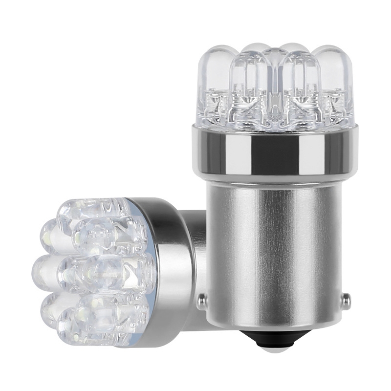 2 ชิ้น 12 โวลต์ 1156 BA15S 1157 BAY15D ไฟ Led รถสําหรับไฟเลี้ยวสัญญาณย้อนกลับไฟเบรค