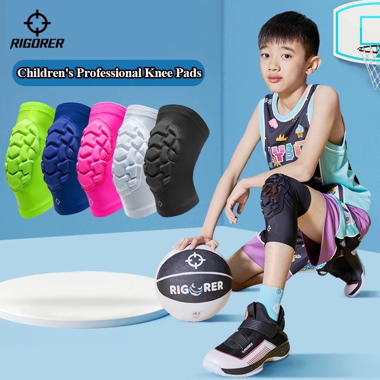 Rigorer สนับเข่าสําหรับเด็ก Support Sports Basketball volleyball 5-12 ปี ปลอกรัดเข่า