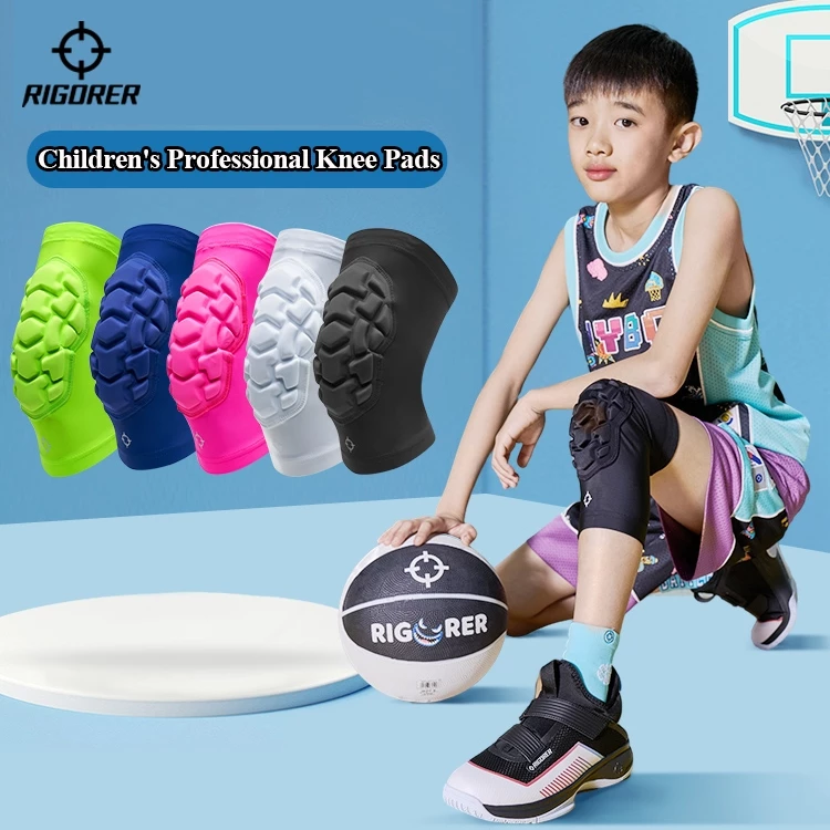 Ricorer สนับเข่าสําหรับเด็ก Support Sports Basketball volleyball 5-12 ปี ปลอกรัดเข่า (1 ชิ้น)