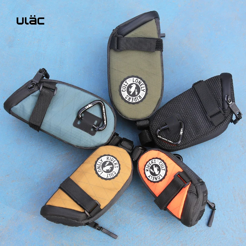 Ulac กระเป๋าที่นั่งขี่จักรยาน 0.6/1/1.3L Multi-สีจักรยานอานกระเป๋ากันน้ํา MTB จักรยานเสือหมอบซ่อมเครื่องมือกระเป๋า Tail Pack อุปกรณ์เสริม