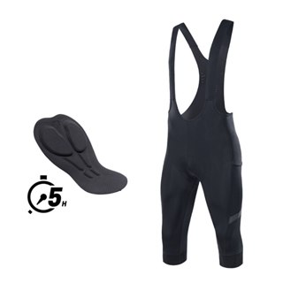 Santic 3/4 ขี่จักรยานกางเกงขาสั้นผู้ชาย 4D Padding Breathabl…