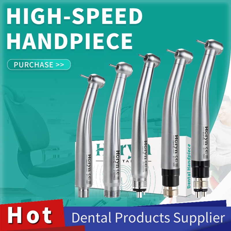 Dental pana max Push Button Handpiece ความเร็วสูง Air Turbine Triple Water Spray Hand piece 4hole 2hole