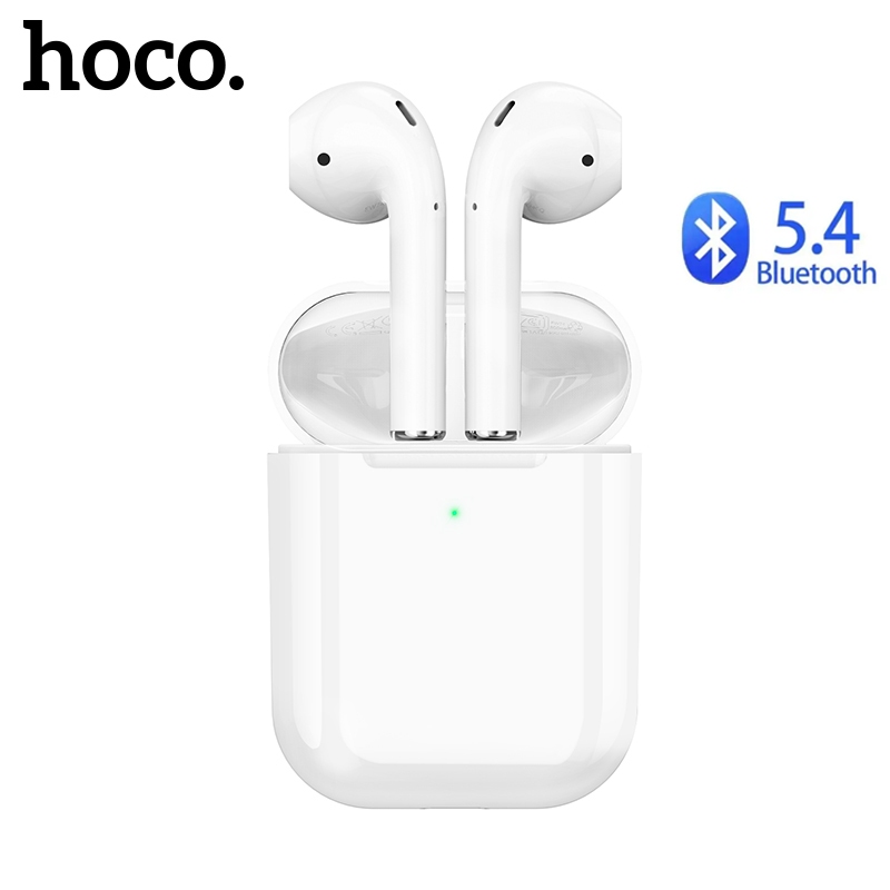 Hoco EW74 TWS ชุดหูฟังบลูทูธไร้สาย True Bluetooth 5.4 หูฟังพร้อมไมโครโฟนหูฟังแฮนด์ฟรีกึ่งอินเอียร์สําหรับ IOS & Android Universal พร้อมสายชาร์จ USB C