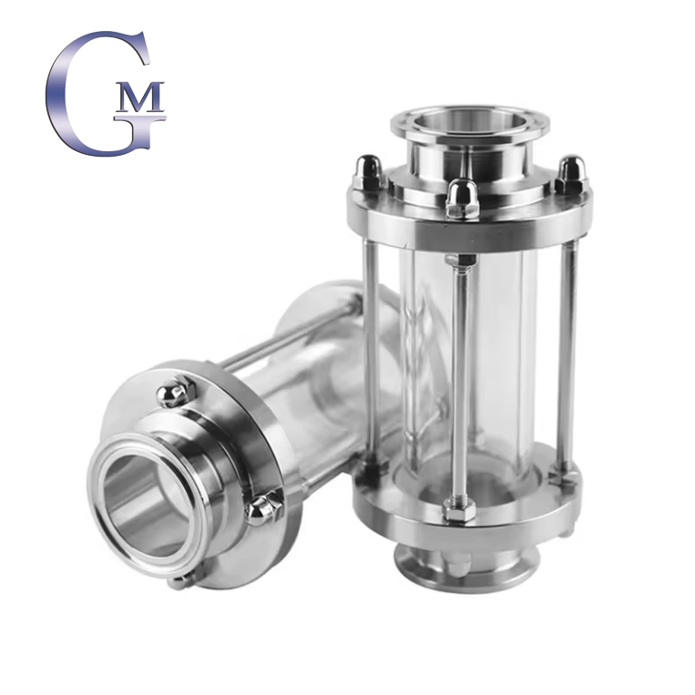 19มม.,25มม.,32มม.,38มม.กระจกสายตาtri Clamp Clover Sanitay Flow Sight Glass Diopter SUS 304 สแตนเลสสตีล