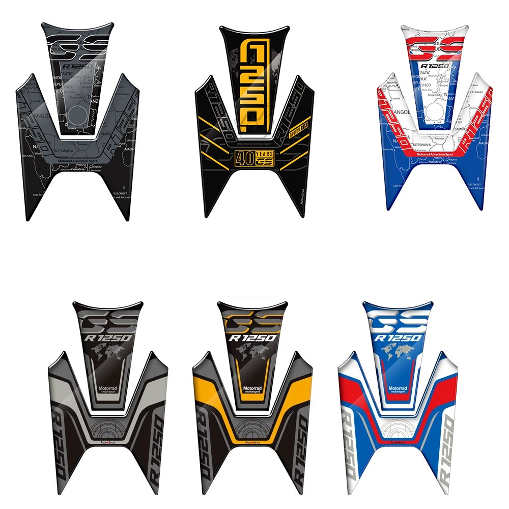 สติ๊กเกอร์กันรอยถังน้ํามันรถจักรยานยนต์สําหรับ BMW Motorrad R1250GS Rallye HP 2018-2023 (ไม่ใช่ ADV)
