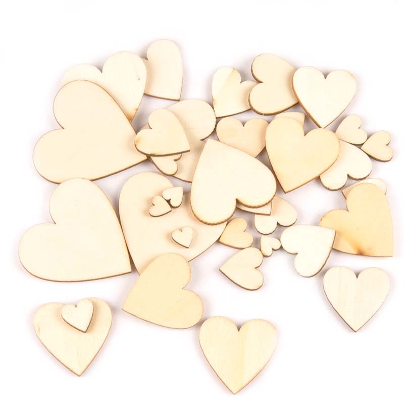 10-80มิลลิเมตรยังไม่เสร็จหัวใจธรรมชาติไม้อุปกรณ์ตกแต่งบ้านไม้หัตถกรรมสําหรับ ทําเอง หัตถกรรมงานแต่งงานแต่ง ภูเขา1981