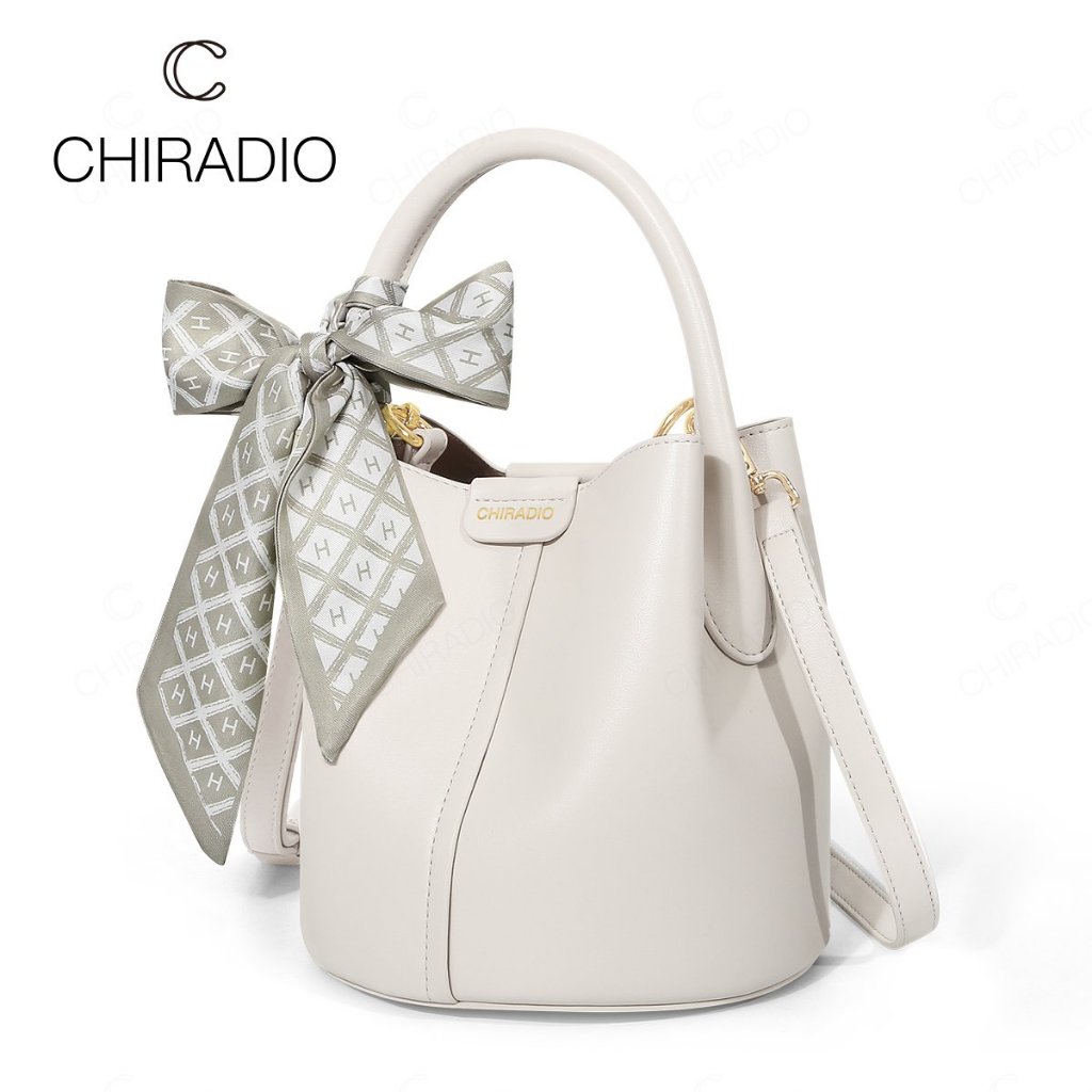 CHIRADIO กระเป๋าสะพายไหล่แฟชั่นอเนกประสงค์สำหรับผู้หญิงชุด2ชิ้น H005