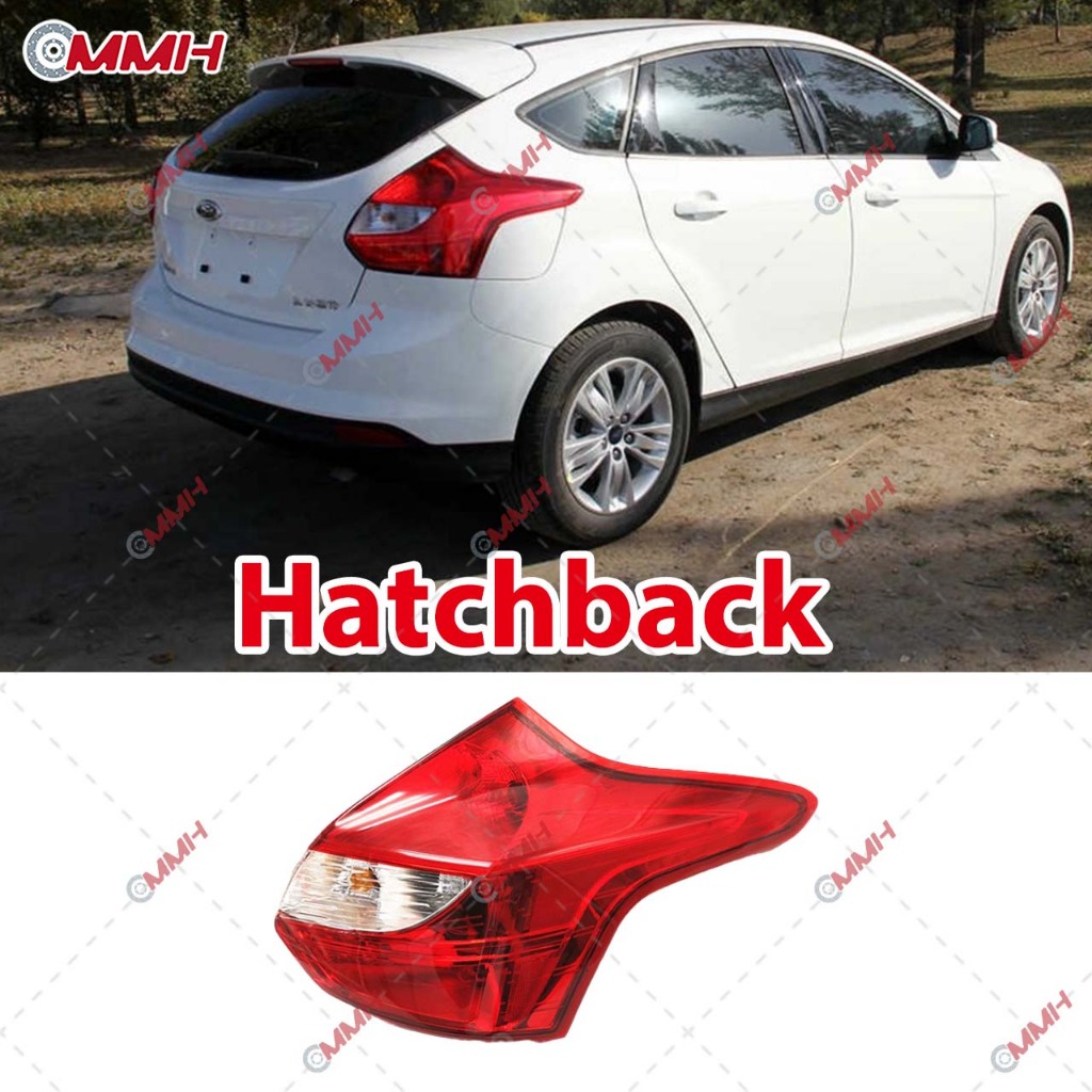 ไฟท้าย Ford Focus (2012-2014) MK2.5 MK3 MK3.5 ไฟท้ายด้านหลังไฟท้าย Lampu Taillamp ไฟท้าย akur Lampu belakang เบรคหยุดไฟเตือนที่จอดรถ - รูปที่ 5