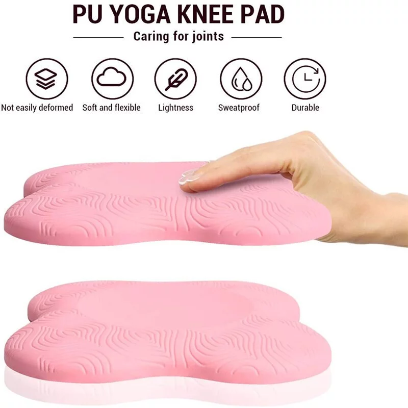 GYMPRO เบาะรองเข่าโยคะ 2 ชิ้น อุปกรณ์รองเข่าและข้อศอกสำหรับพิลาทิส thumbnail 8