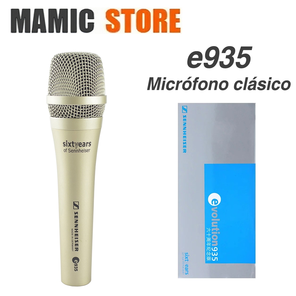E935 Gold Color microphone e935 sixtyear champagn ไมโครโฟนแบบมีสายไดนามิกคาร์ดิโอนอยด์