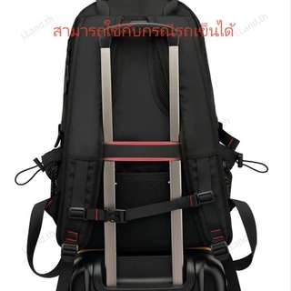 เป้เดินทาง 80L กระเป๋าเป้เดินทางผู้ชายกระเป๋าเป้กันน้ำสำหรับเล่นกีฬาสามารถเก็บเสื้อผ้าและรองเท้าได้