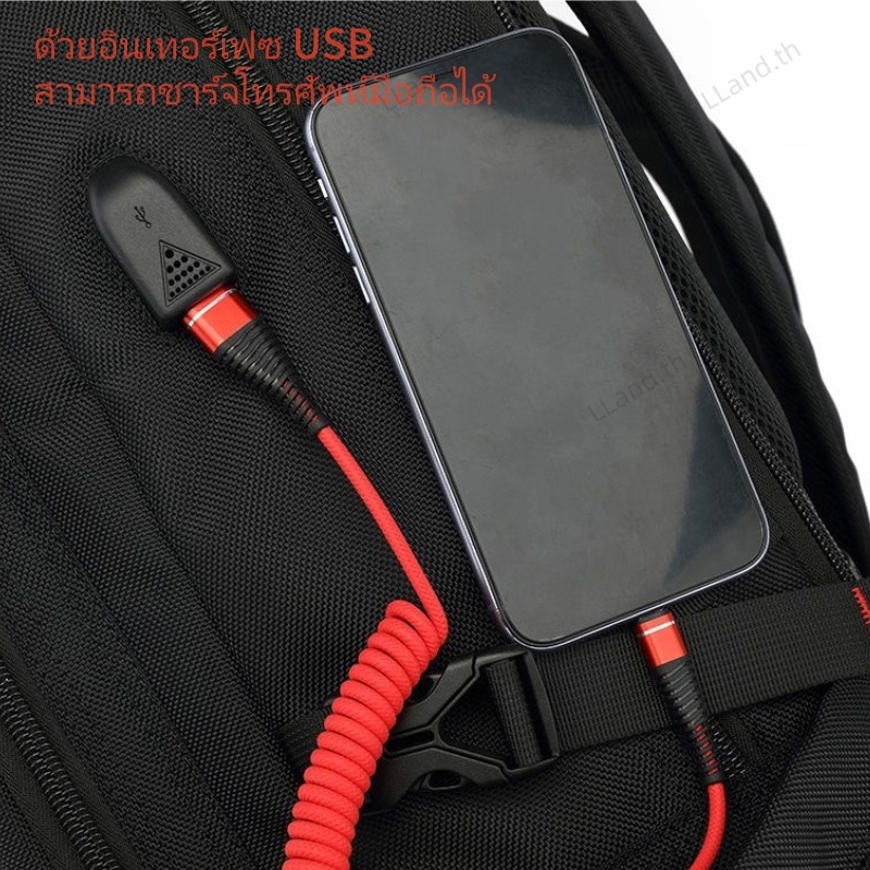 เป้เดินทาง 80L กระเป๋าเป้เดินทางผู้ชายกระเป๋าเป้กันน้ำสำหรับเล่นกีฬาสามารถเก็บเสื้อผ้าและรองเท้าได้