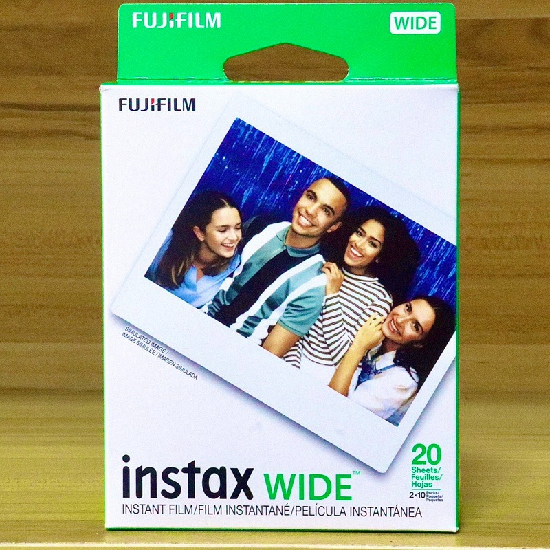 [Film Lab] Fujifilm Instax Wide Film ฟิล์ม (20pcs) สำหรับ กล้อง Instax Wide210/300/400 (หมดอายุ 2026