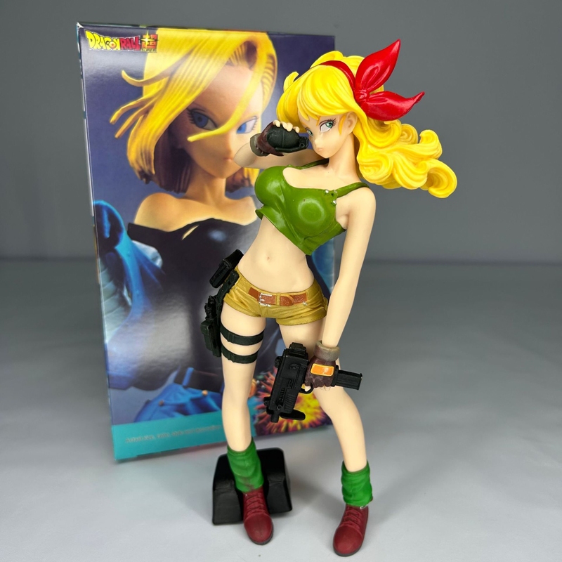 25 ซม.อะนิเมะ Dragon Ball Z รูป Ranchi Lunch PVC Action Figures รุ่นเดสก์ท็อปตกแต่งตุ๊กตาของเล่นของขวัญ