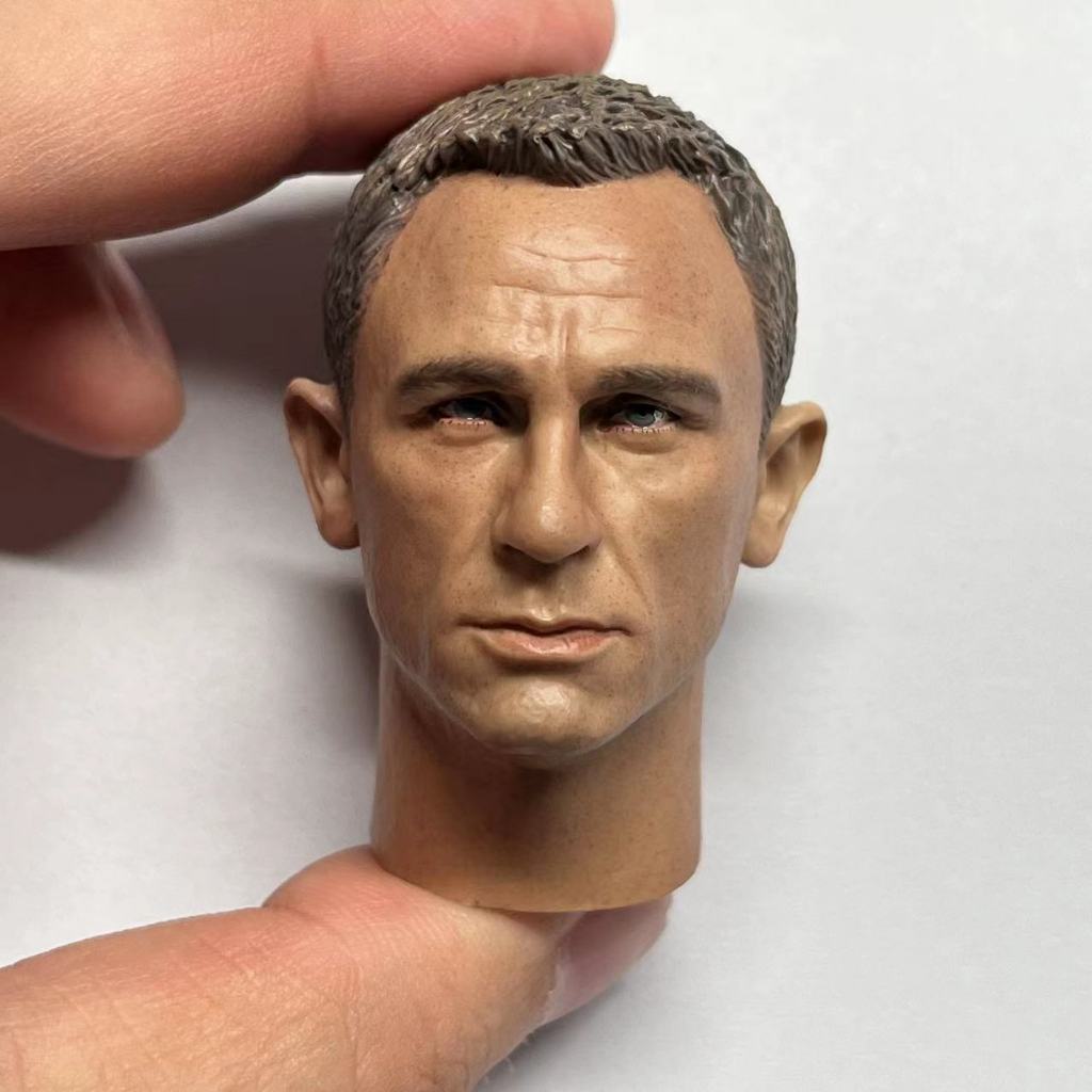 1/6 Scale 007 James Bond Daniel Crag Head Sculpt รุ่น Fit สําหรับ 12 นิ้วชาย Action Figure Body