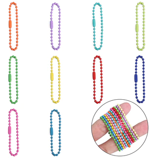10 ชิ้น/ถุง 12 ซม.พวงกุญแจป้าย Hand Tag Connector Links สําหรับ DIY Jewerlry ทําอุปกรณ์