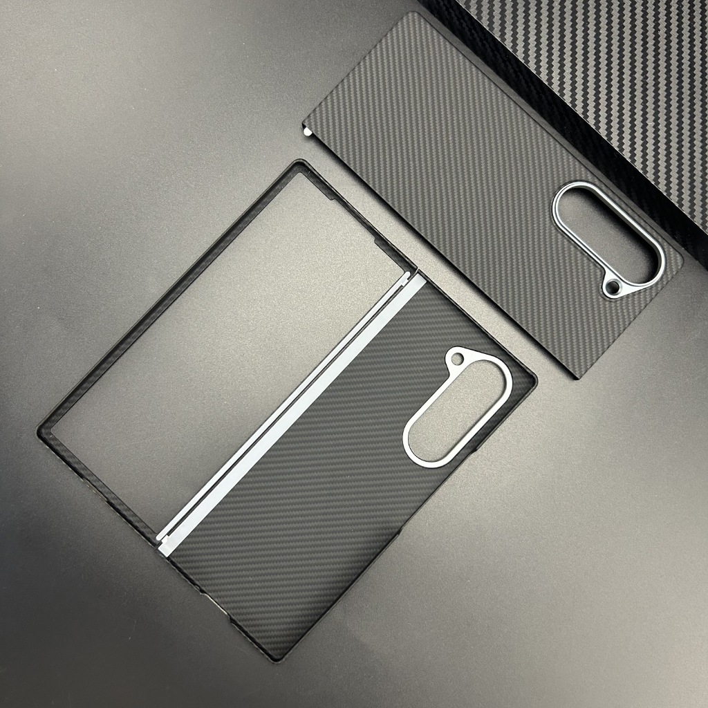 SAMSUNG ซัมซุง ซพับ6 เคสโทรศัพท์มือถือเคฟล่า เคสป้องกันไฟเบอร์อะรามิดแม่เหล็ก