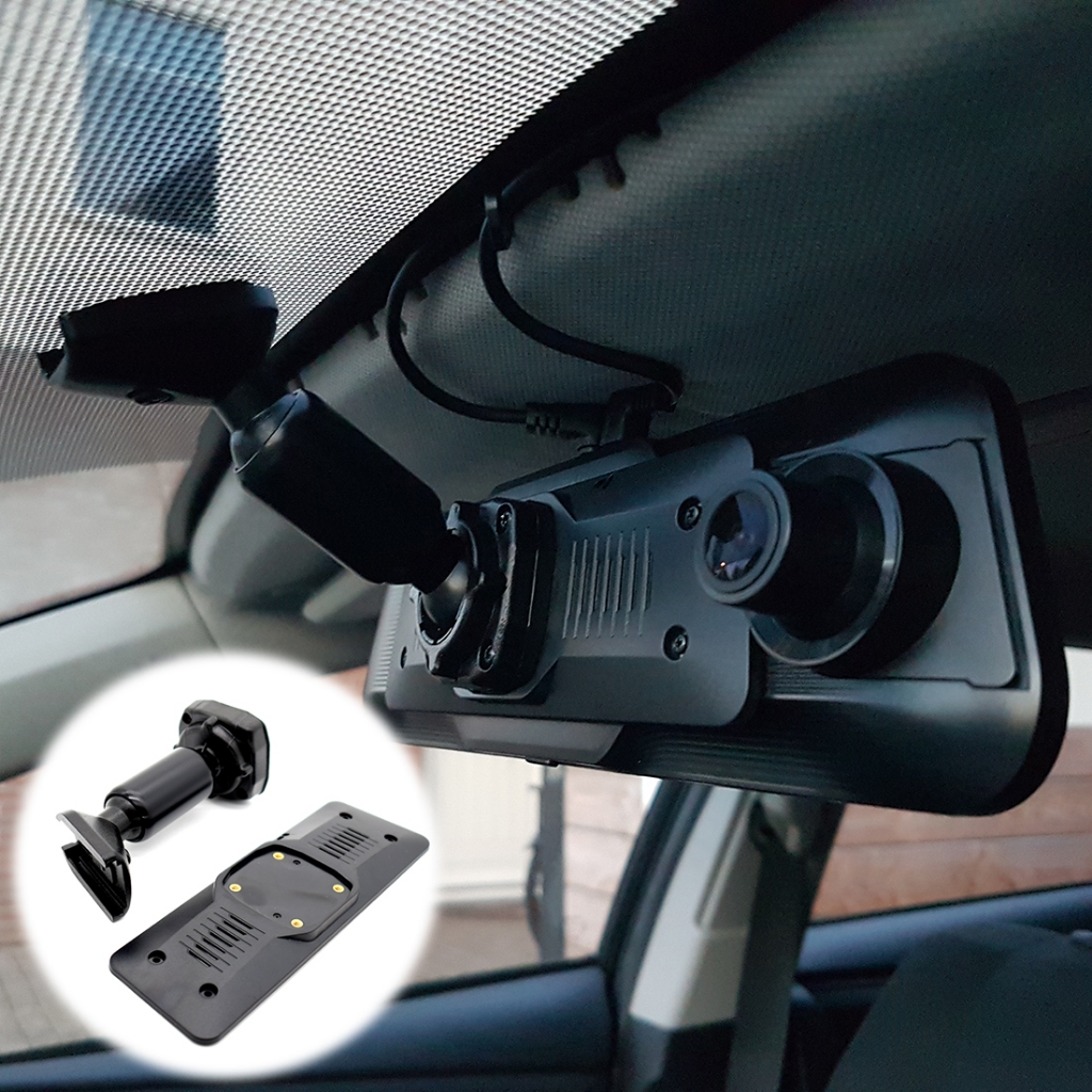 Universal Auto DVR กระจกด้านหลังเครื่องบันทึกการขับขี่ Mount Stand Holder แผ่นด้านหลังแผงและวงเล็บ GPS บันทึกวิดีโอภายในรถ Dash Cam Bracket