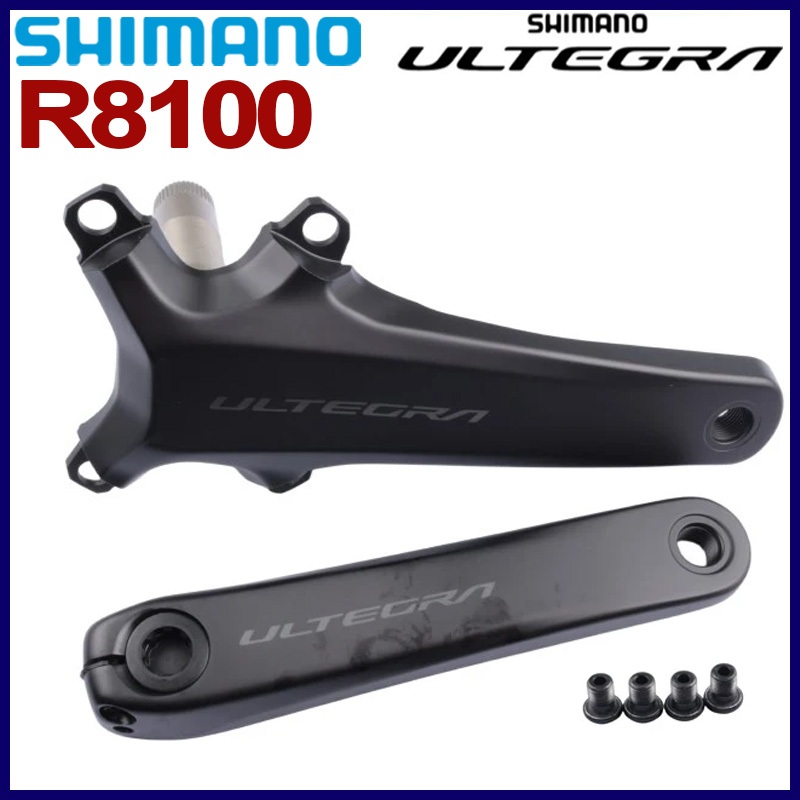 Shimano Ultegra R8100 12 ความเร็ว Crank Arm ซ้ายขวา 12S/หนึ่งคู่ 2x12Speed FC R8100 แผนที่จักรยาน Crank 165 มม.170 มม.