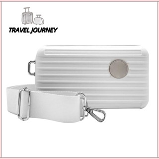 Travel JOURNEY ทนทาน Off-White Mini กระเป๋าเดินทางกันน้ํา Cr…