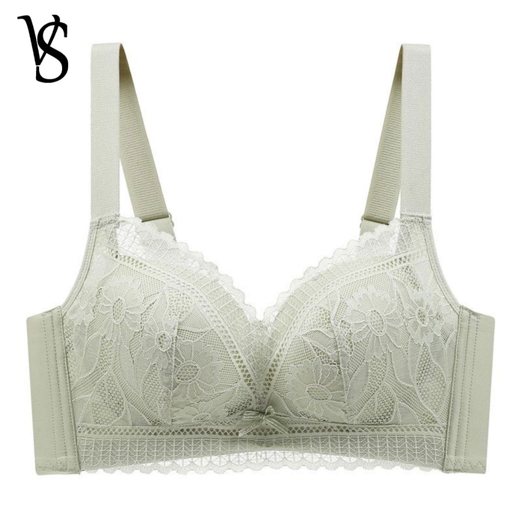 Sweet Venas ชุดชั้นใน บรา มินิมอเซอร์ ลูกไม้ ลายดอกไม้ เซ็กซี่ พลัสไซซ์ 36-46C สําหรับผู้หญิง