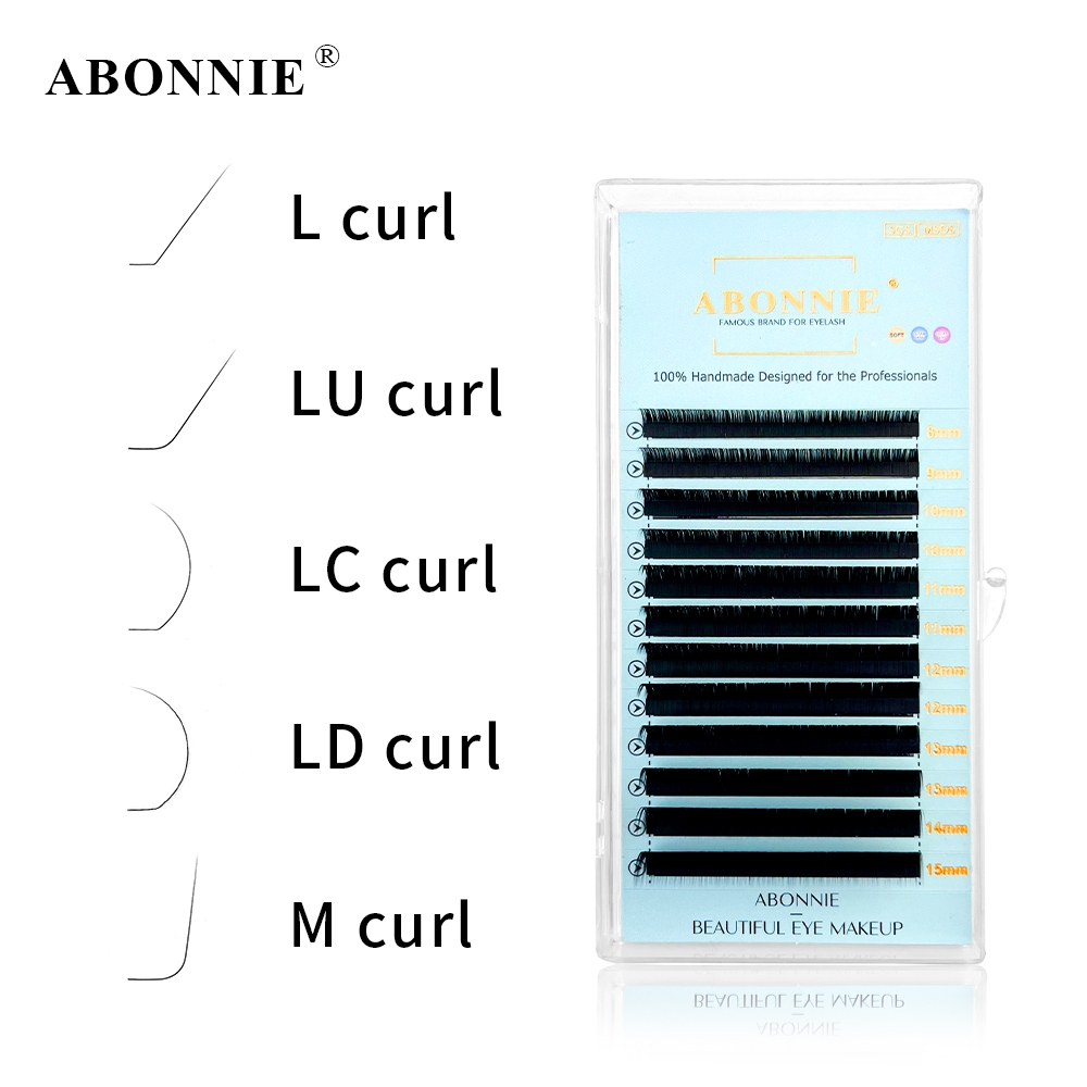 Abononnie L/M curl Classic Eyelash Extensions Cashmere Lashes Volume Fox Eyelashes