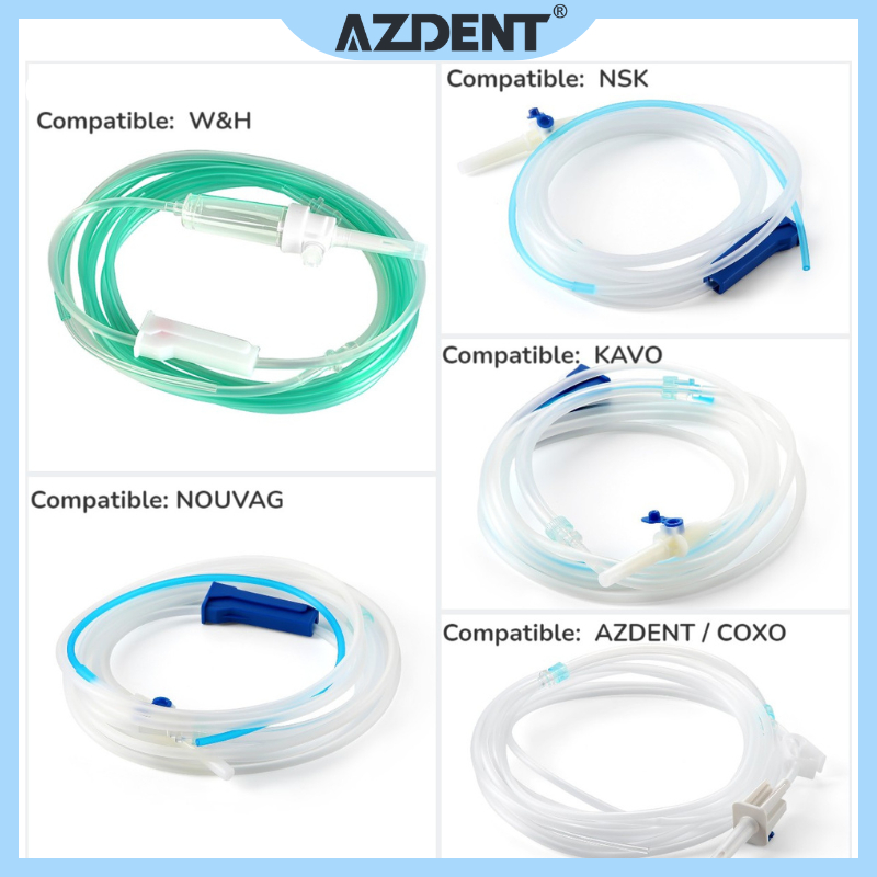 Azdent หลอดทิ้งชลประทานในช่องปาก